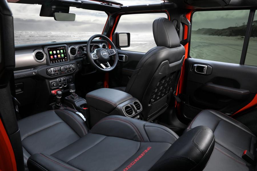 Интерьер Jeep Wrangler Unlimited Rubicon (JL) 2019 года  (AU) (фото 29 из 40)